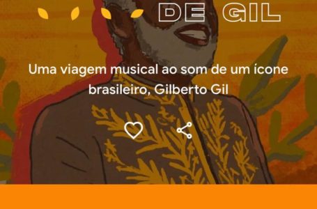 Gilberto Gil deu Google